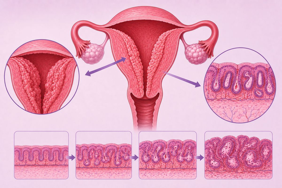 Hiperplasia endometrial: com e sem atipia, risco de câncer e tratamento ...